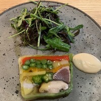 尾山台 山田 - 野菜のテリーヌ
