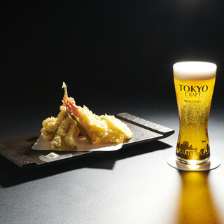「東京精釀啤酒」與天婦羅的絕配