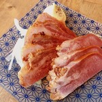 Smoked Okinawan ham pork tongue