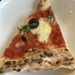 Pizza K - ナポレターナのアップ