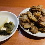 Gurashia - 香の物・和牛煮込み（小皿）