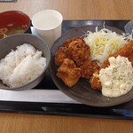 九州鳥若丸 - 鶏海老定食
