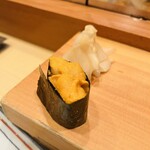 千寿司 - 塩水ウニ 塩