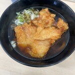 そばうどん 立ち喰い雑賀屋 - 鳥から太蕎麦