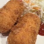 麺麺 屋台村たかまち横丁店 - 隣のお店のクリームコロッケ