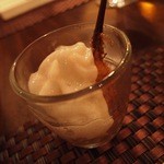 ワインと串揚げ こぱん - 旬の素材のエスプーマ仕立て。