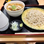 幌加内製麺 - 私のぉ～カツ丼セット（冷そば）800円税込ですってぇ〜♪