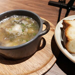 料理屋fan - ホタテのアヒージョ