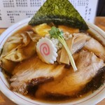 中華そば 鈴乃家 - チャーシューワンタン麺（1100円）