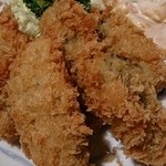 大衆割烹 三州屋 - 牡蠣フライ（ランチ）
