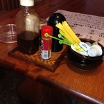 海鮮・話食処 しん - 調味料とクリーム、シュガー