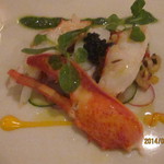 レストラン　ミュゼ - オマール海老と黒米のサラダ仕立て　アップ！