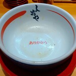 Oosaka Shiokei Ramen Shioya - スープ完飲