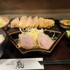 Meigara Tonkatsu Fukurou - 常陸の輝き特上ロースかつ定食と、単品で霧島高原豚の特ヒレ