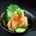 ホルモン藤虎 - あん肝ポン酢