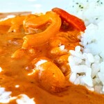 Sengawa poire - トマトが煮込まれたバターシュリンプカレー