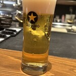 Sousaku Teppan Konamono Ushishi - 生ビール