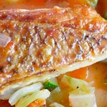 フランス食堂1663 - 真鯛の皮目パリパリ♪