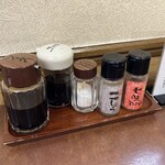 御食事処ひなや - 卓上調味料
