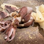 鮨やしろ - 鯨と蛍烏賊