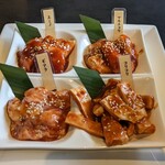 炭火焼肉 キンザン - ホルモン盛り合わせ