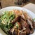 ミス・サイゴン - 料理写真:巻き揚と豚焼き肉のせビーフン