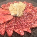 Yakiniku Horumon Fuudo - 特選塩盛り　