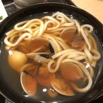 すし屋 銀蔵 - ♪極ウマ…ハマグリうどん