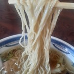 志づ美 - 麺アップ。