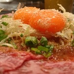 焼肉ホルモン 風土. - 美瑛和牛カルパッチョ