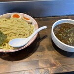 中華そば専門店 びんびん亭 - 煮干しつけ麺　特特盛り　味玉