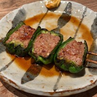 鳥茂 - 鳥茂(ピーマン肉詰め)