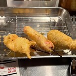 串かつ 七福神 - サクッと揚がった串カツ各種