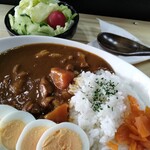 Nomiku I Dokoro Torio U - ランチ用　チキンカレー
                      サラダ付き　700円