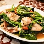 ワラポン - 2014.2 パッカナープラームック（1,000円）カイラン菜とイカの炒めもの