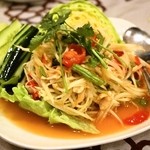 ワラポン - 2014.2 ソムタム（1,000円）青パパイヤのサラダ