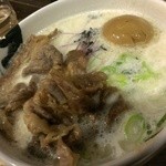 ばっこ志 - 牛白湯ラーメン(2014/1)