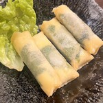 蛸家 - カリカリ大葉のチーズ揚げ495円