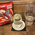 麹町いづみや しろ - カルビーかっぱえびせん、栄光富士 寿限無 純米大吟醸無ろ過生原酒