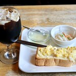 ダフネ珈琲館 - 日替わりセット＋アイスコーヒー