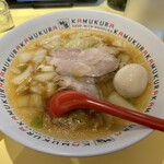 Doutombori kamukura - 煮玉子ラーメン850円