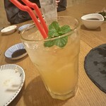 石垣島 食堂 酒晴 - パインサワー