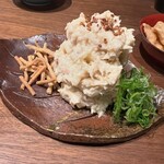 赤坂けやき通りむらた - そば屋のポテトサラダ