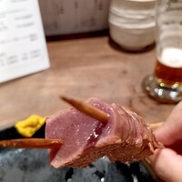 鳥茂 - レバー断面