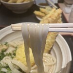 うどん日和 - ちく玉天ぶっかけ