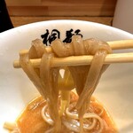 中華そば 桐麺 - あっという間に‼️