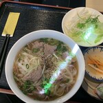 炭火焼肉 ホルモン たんたん - 牛肉フォーランチセット