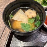 高田豆腐店 - お吸い物