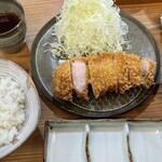 tonkatsuimai - 上ロースかつ定食(150g)(1,950円)