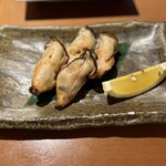 酒肴遊善 じねん - 浜名湖牡蠣焼き